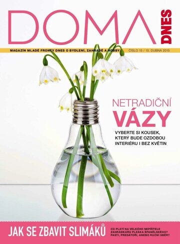 Obálka e-magazínu Doma DNES Magazín - 15.4.2015