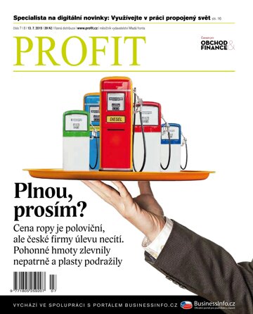 Obálka e-magazínu Profit 13.7.2015