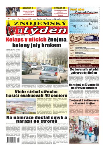 Obálka e-magazínu Znojemský týden 15 / 2015