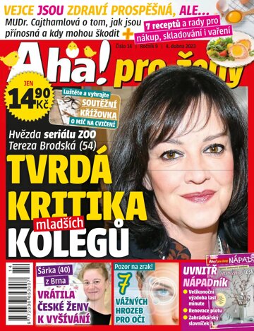 Obálka e-magazínu AHA! pro ženy 14/2023