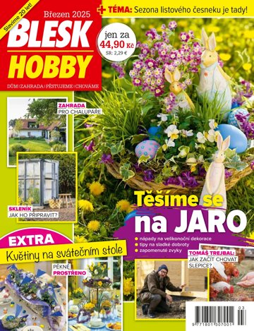 Obálka e-magazínu Blesk Hobby 3/2025