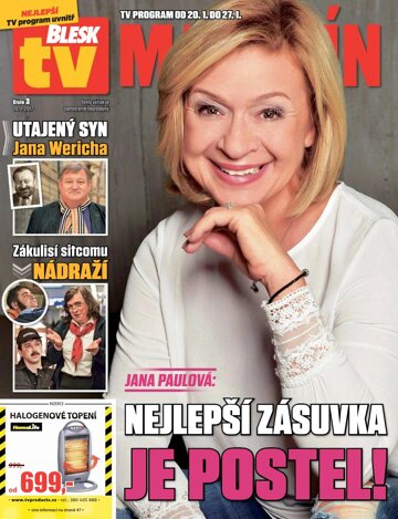 Obálka e-magazínu Příloha Blesk Tv magazín - 20.1.2017