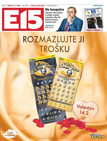 Obálka e-magazínu E15 6.2.2019