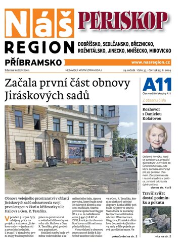 Obálka e-magazínu Náš Region - Příbramsko 33/2024