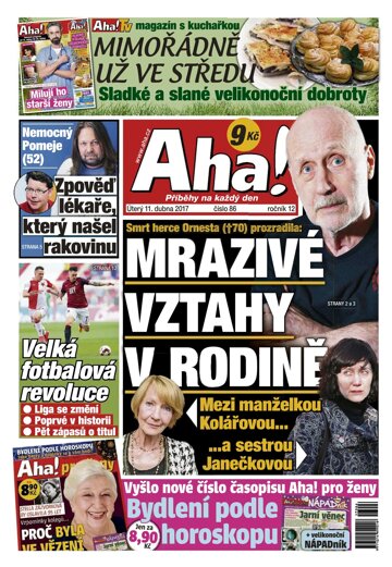 Obálka e-magazínu AHA! 11.4.2017