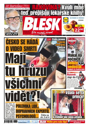 Obálka e-magazínu Blesk 10.7.2017