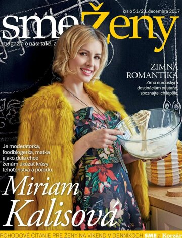 Obálka e-magazínu SME Ženy 27/12/2017