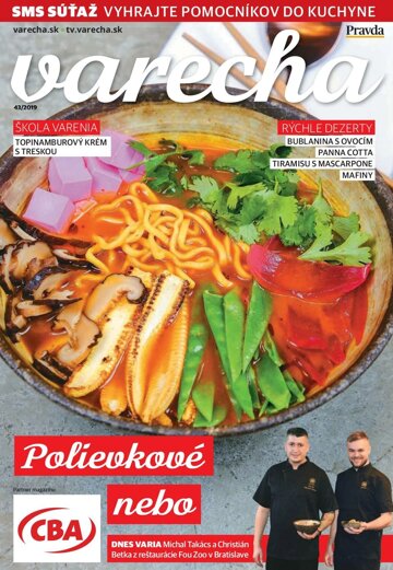 Obálka e-magazínu Varecha 25. 10. 2019