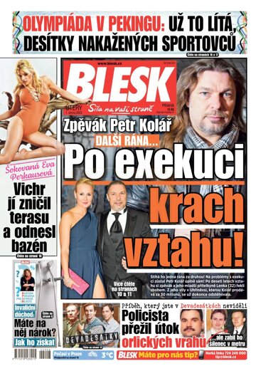 Obálka e-magazínu Blesk 1.2.2022