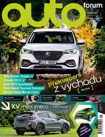 Obálka e-magazínu AUTOforum 5/2022