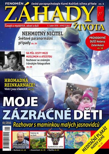 Obálka e-magazínu Záhady života 1/2016