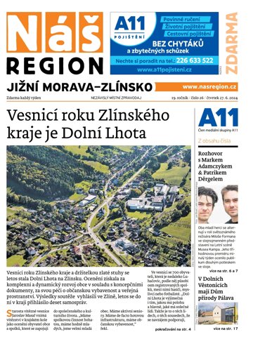 Obálka e-magazínu Náš Region - Jižní Morava/Zlínsko 26/2024