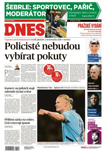 Obálka e-magazínu MF Dnes 24.10.2024