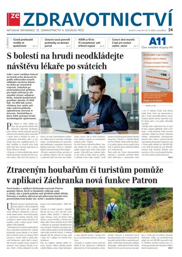 Obálka e-magazínu Ze Zdravotnictví 24/2024