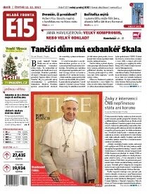 Obálka e-magazínu E15 12.12.2013