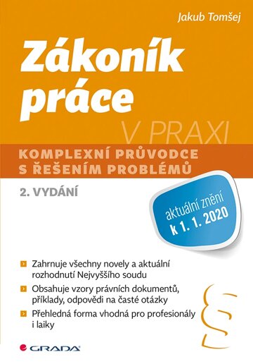 Obálka knihy Zákoník práce v praxi