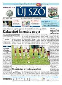 Obálka e-magazínu Új Szó 15.7.2014