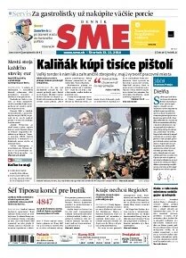 Obálka e-magazínu SME 13.11.2014