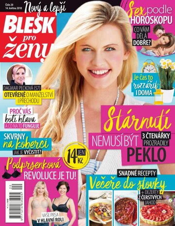 Obálka e-magazínu Blesk pro ženy 14.5.2018