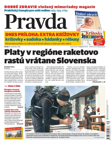 Obálka e-magazínu Pravda 26.9.2018