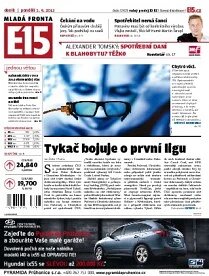 Obálka e-magazínu E15 3.9.2012