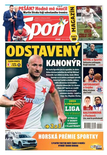 Obálka e-magazínu Sport 4.3.2022