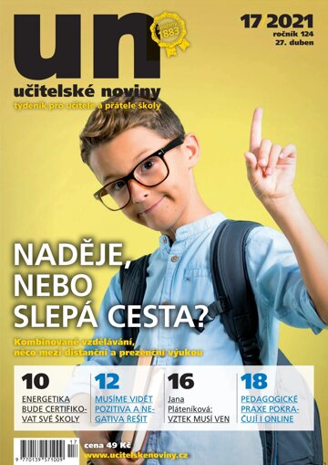 Obálka e-magazínu Učitelské noviny 17/2021