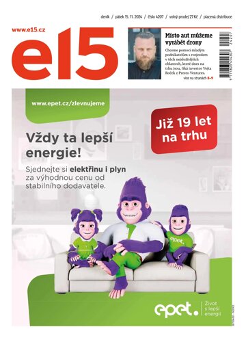 Obálka e-magazínu E15 15.11.2024