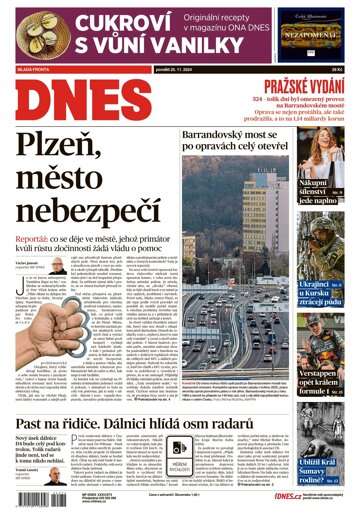 Obálka e-magazínu MF Dnes 25.11.2024