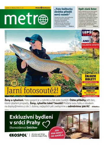 Obálka e-magazínu deník METRO 21.3.2025