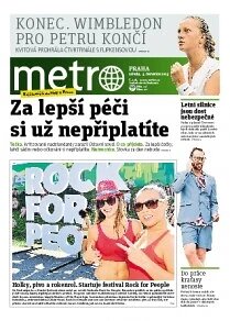 Obálka e-magazínu deník METRO 3.7.2013