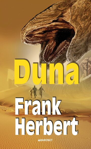 Obálka knihy Duna - retro vydání