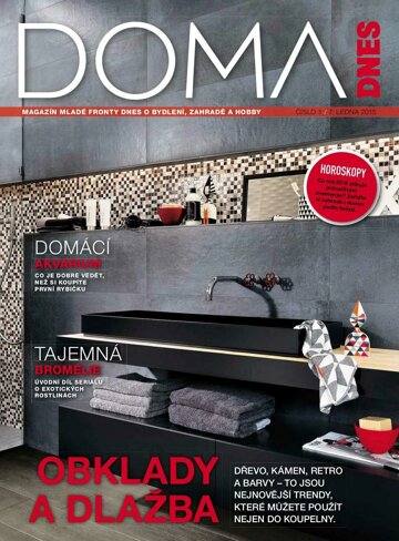 Obálka e-magazínu Doma DNES Magazín - 7.1.2015