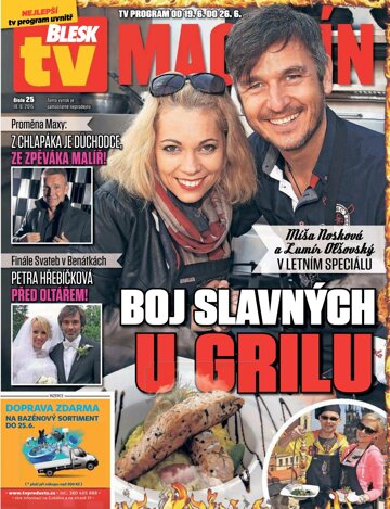 Obálka e-magazínu Blesk Tv magazín - 19.6.2015