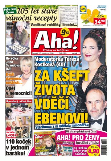 Obálka e-magazínu AHA! 12.12.2016