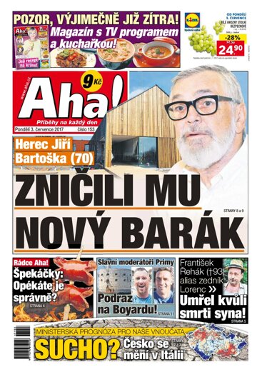 Obálka e-magazínu AHA! 3.7.2017