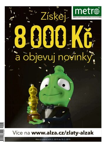 Obálka e-magazínu deník METRO 5.2.2019