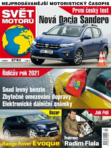 Obálka e-magazínu Svět motorů 1/2021