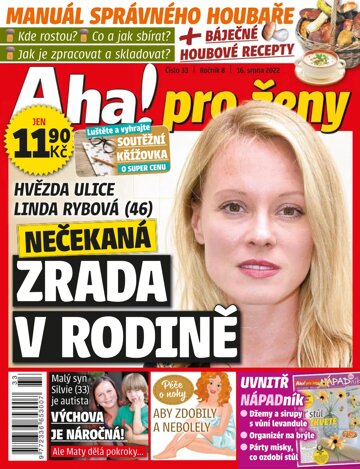 Obálka e-magazínu AHA! pro ženy 33/2022