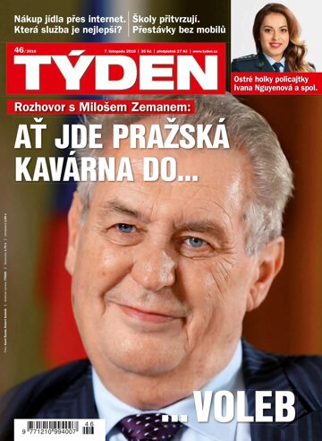 Obálka e-magazínu Týden 46/2016