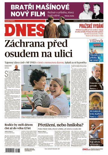 Obálka e-magazínu MF Dnes 5.8.2023