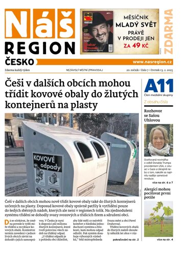 Obálka e-magazínu Náš Region - Česko 7/2025