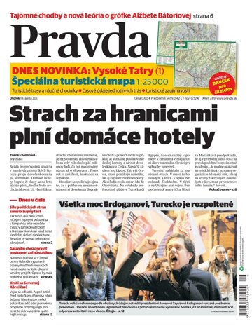 Obálka e-magazínu Pravda 18.4.2017