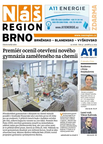 Obálka e-magazínu Náš Region - Brno 37/2024