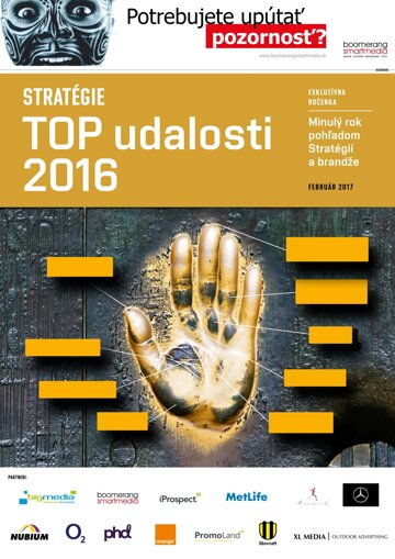 Obálka e-magazínu TOP udalosti 2016