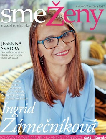 Obálka e-magazínu SME Ženy 7/10/2017