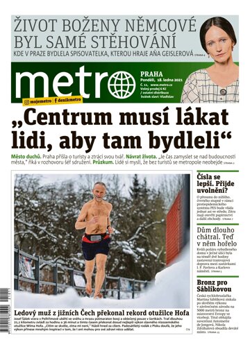 Obálka e-magazínu deník METRO 18.1.2021