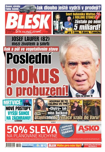 Obálka e-magazínu Blesk 26.8.2021