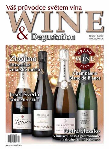 Obálka e-magazínu Wine and Degustation 12/2024 - 1/2025