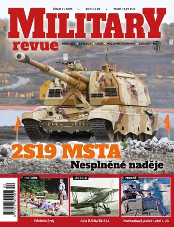 Obálka e-magazínu Military revue 2/2025